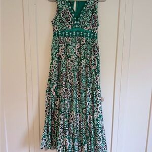 Boden Serena Cotton Tie Maxi Dress perfect as a summer wedding guest dress